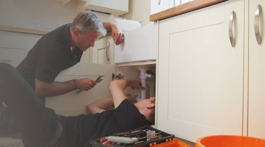 Professional burst pipe repair services in Cache, OK